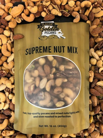 Supreme Nut Mix – Classic Golden Pecans