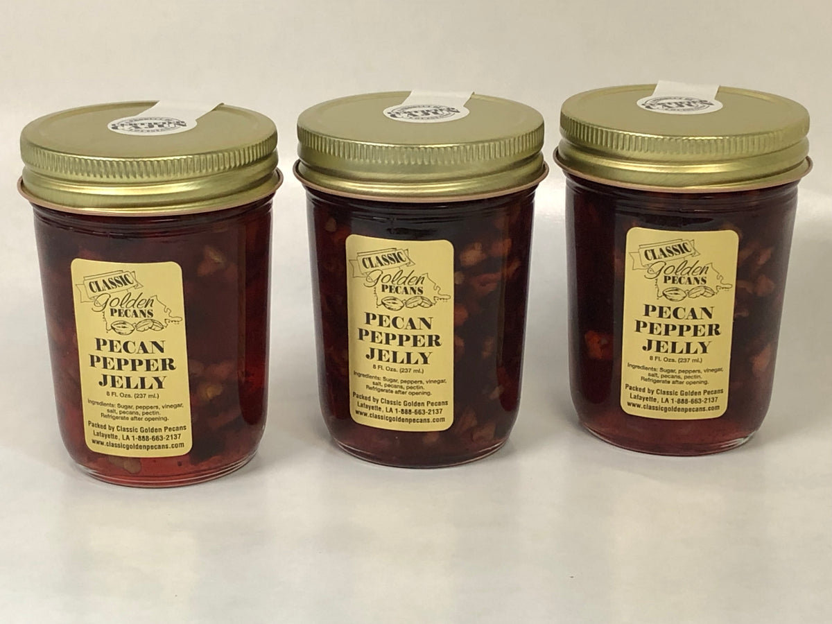 Pecan Pepper Jelly Classic Golden Pecans