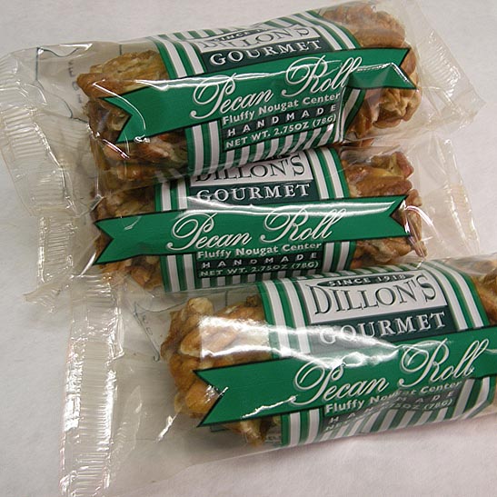 Dillon's Gourmet Pecan Log Roll - 2.75oz – Classic Golden Pecans